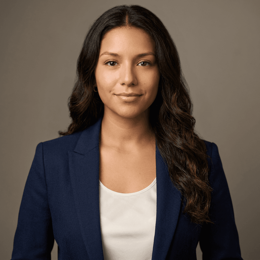 AI-generated headshot, example 1