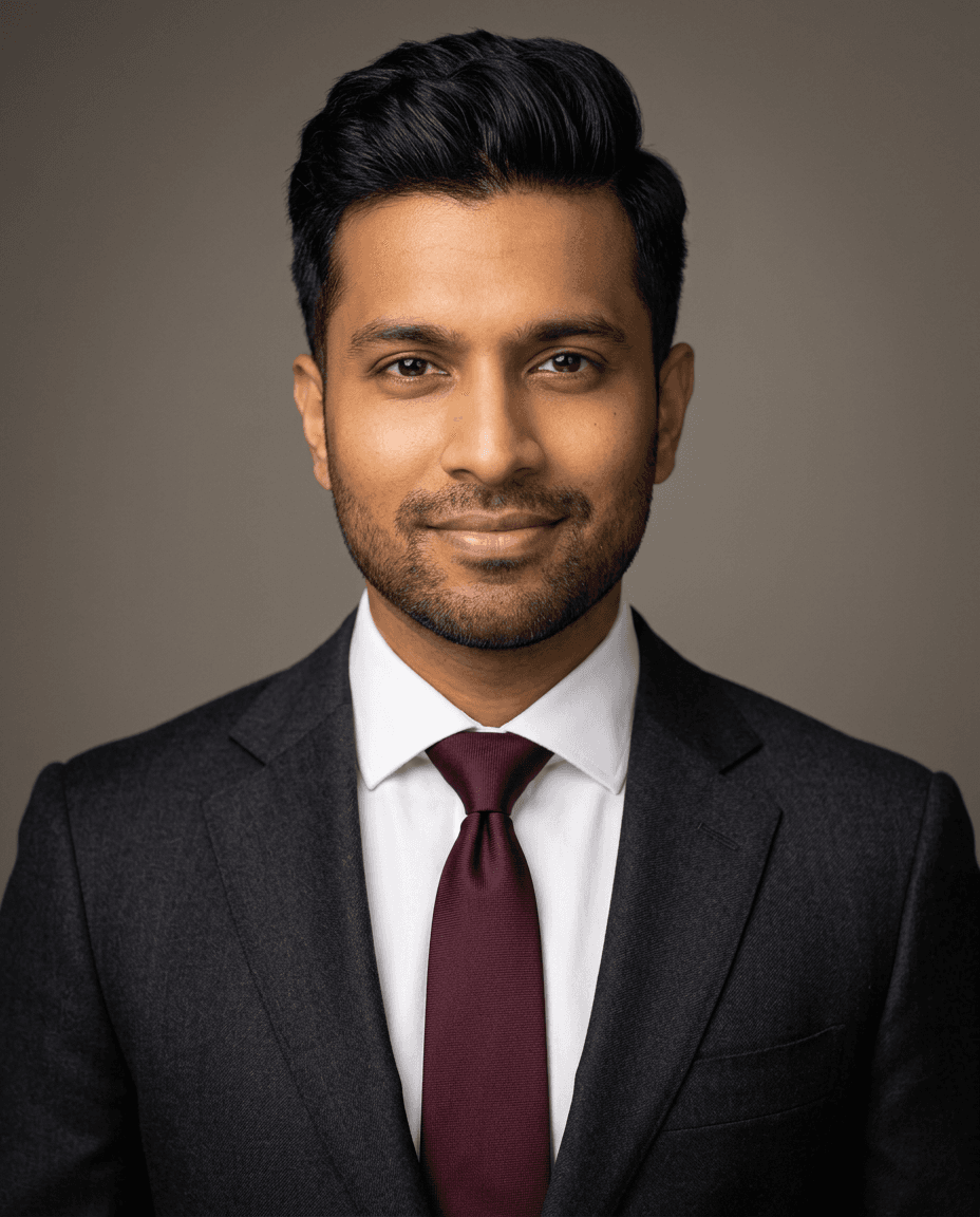 AI-generated headshot, example 6